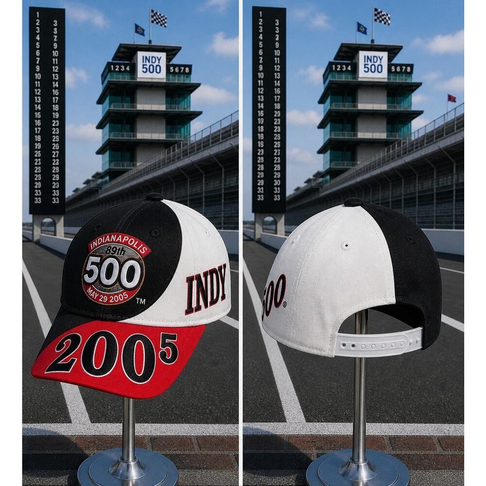 Vintageβ2005 Indy 500 Snapback Hat Indianapolis Speedway 89th Race OS